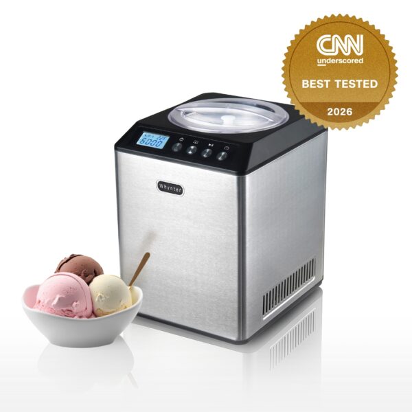 Whynter ICM-201SB 2.1 Quart Capacity Automatic Compressor Ice Cream Maker with Stainless Steel Bowl