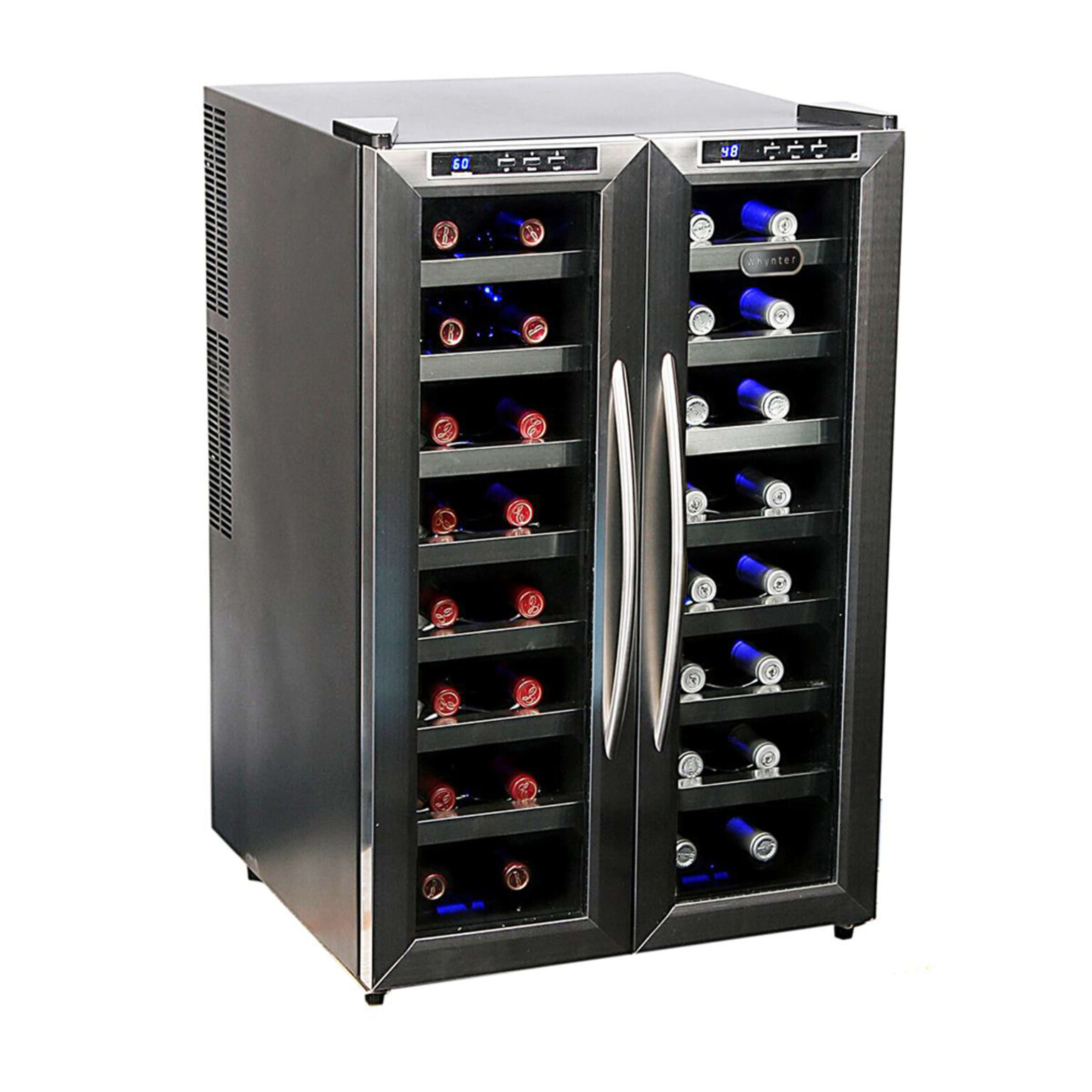 Whynter WC-321DD 32 Bottle Freestanding Wine Cooler
