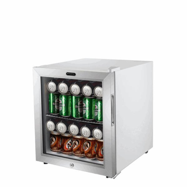 Whynter BR-062WS 17″ 68-Can Freestanding Beverage Refrigerator Cooler with Lock – Stainless Steel
