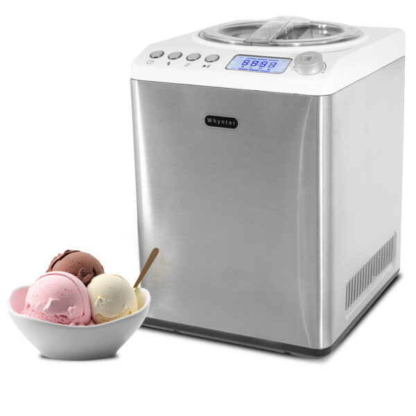 Whynter ICM-255SSY 2.6 Quart Ice Cream Maker and Yogurt Incubator with Stainless Steel Bowl & Churn Blade