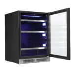 Whynter 24" Panel-Ready Dual Zone Wine & Beverage Refrigerator