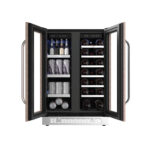 Photo of PRWB-2060-FD dual-zone beverage and wine cooler