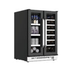Photo of PRWB-2060-FD dual-zone beverage and wine cooler