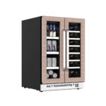 Photo of PRWB-2060-FD dual-zone beverage and wine cooler
