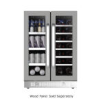 Photo of PRWB-2060-FD dual-zone beverage and wine cooler