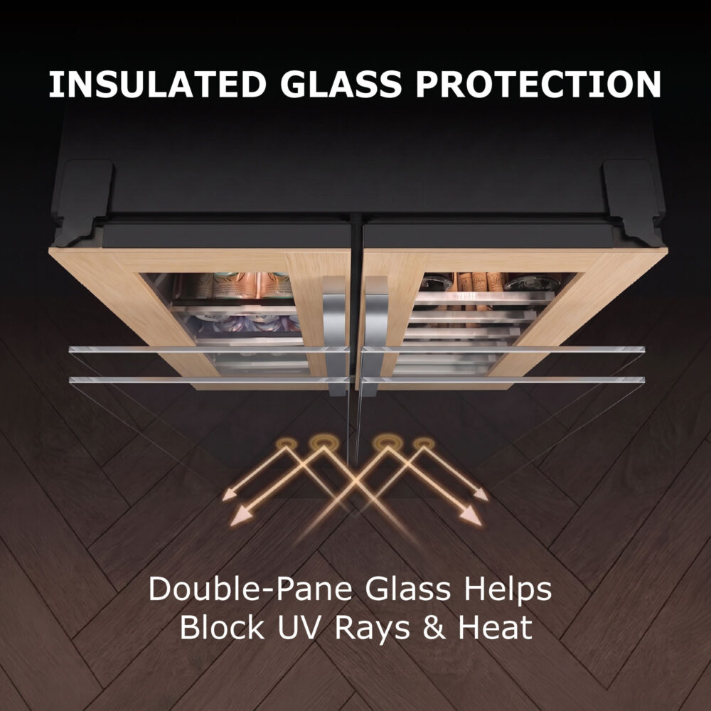 UV insulated glass protection