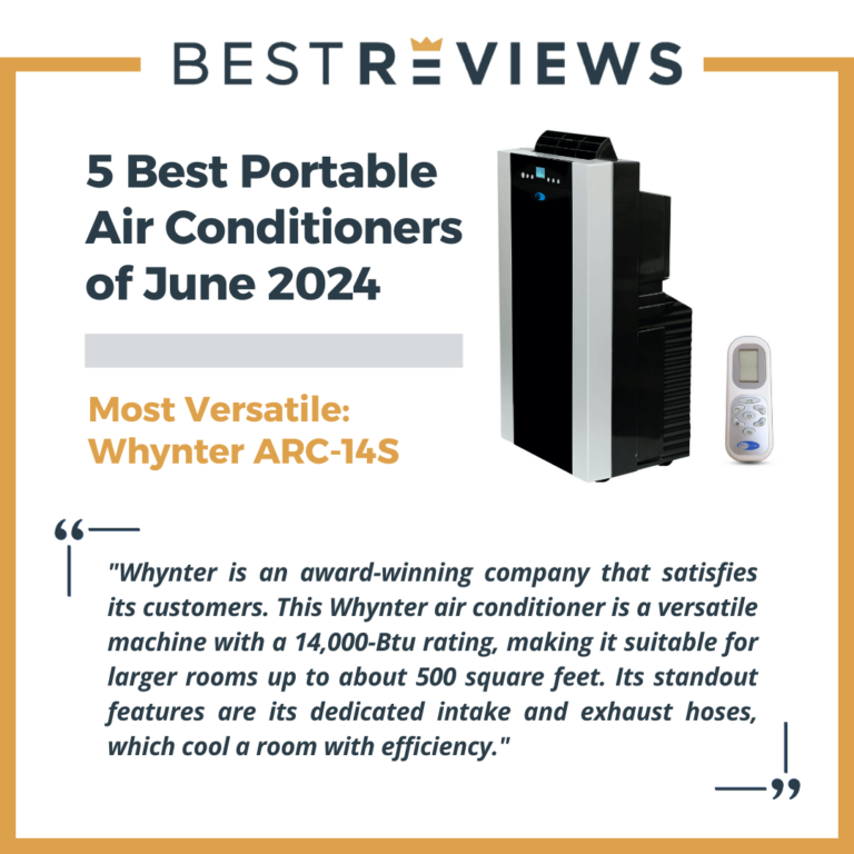 5 Best Portable Air Conditioners - Whynter ARC-14S (1)