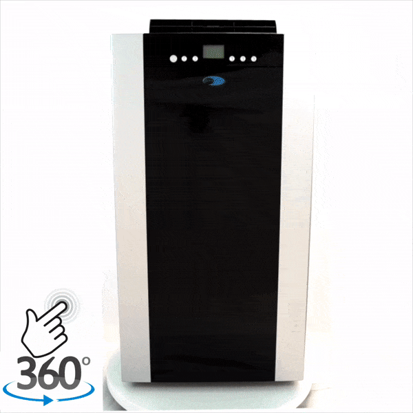 7,700 BTU (14,000 BTU ASHRAE) Portable Air Conditioner with Heat