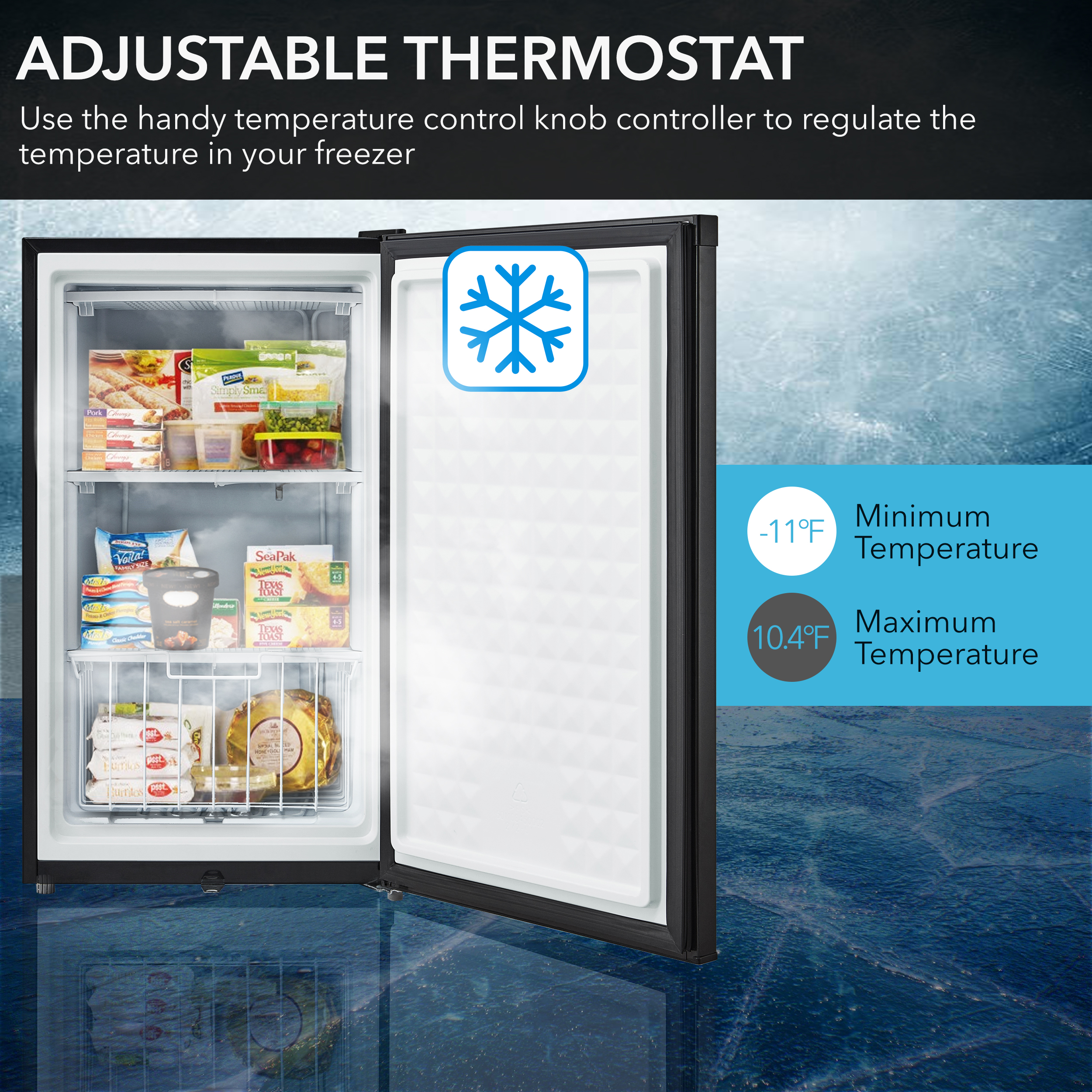 Refrigerator Freezer Thermostat Mechanical Temperature Control