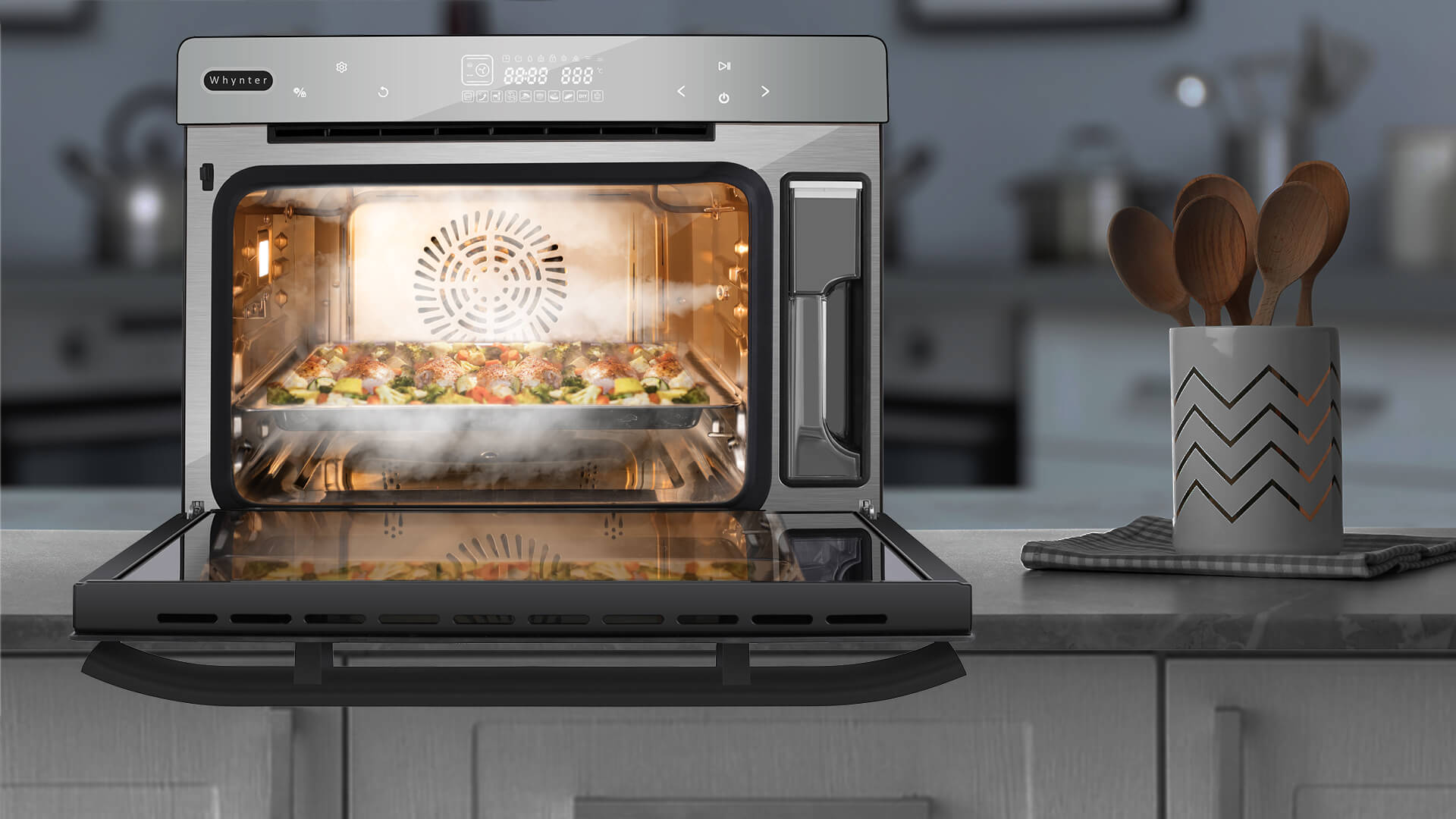 TSO-488GB | 40 QT Multi-Function Intelligent Oven | Whynter